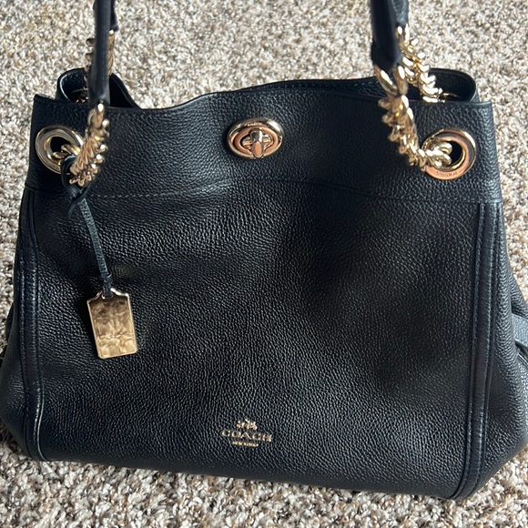 Black coach bag - Picture 2 of 9
